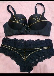 Dimond Bra Panty Set