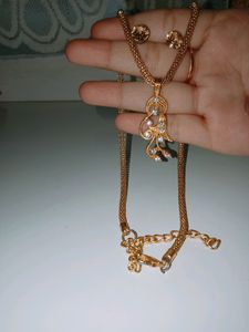 Locket Chain For Earrings