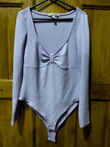 Lavender Long Sleeve Bodysuit
