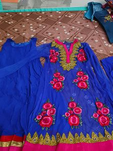 3 Pieces Anarkali Suit Set