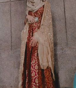 Elegant Embroidered Abaya