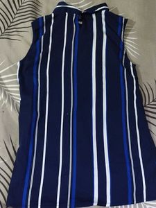 Striped Sleeveless Top