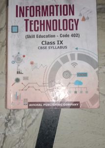 IT Book For Class 9th