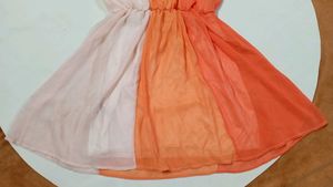 Orange Halter Dress