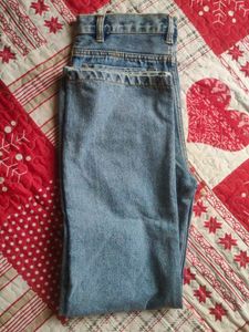 Light Wash Cargo Jeans