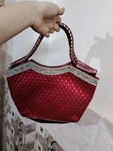 Bridal Red Hand Bag