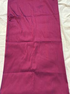 🍷Wine Coloured Slub Cotton Bottom Fabric