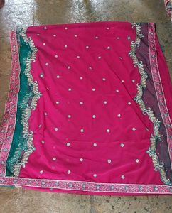 Heavy Ethnic Partywear Saree