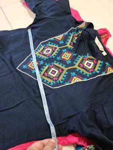 Set of 4 Cotton Large Size Kurtis