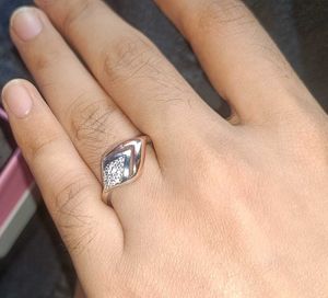Giva 925 Real Silver Dual Majestic Ring