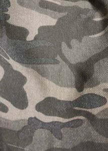 Women Comouflage Loose Fit Cargo Trousers