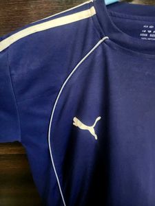 PUMA Athletic T-Shirt - Blue