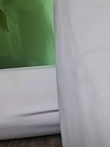 Takiya Pair of White Bolster Pillows Gift 🎁