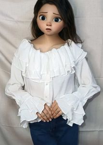 Ruffled White Top