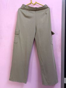 Solid cargo style bell noutam trouser