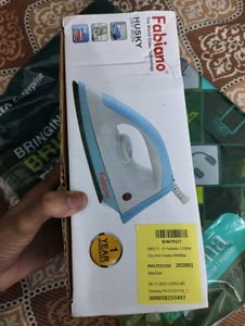 🔥Fabiano HUSKY 1100 Watts Dry Iron Non Stick Sole