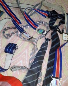 School Belt And Tie 👔