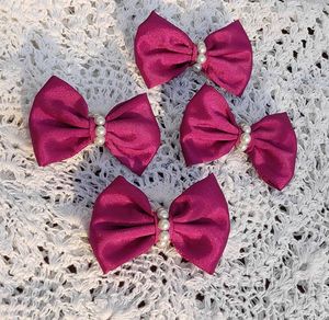 Combo Of 4 Pearl Bows