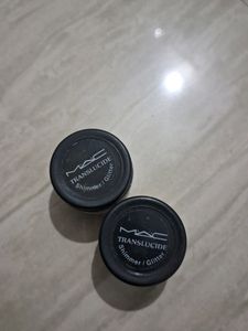 Mac Golden & Blue Shimmer Eyeshadow Glitters