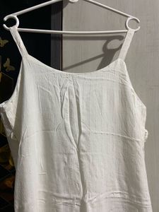 White Slip Dress