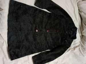 Long Overcoat Dark Grey