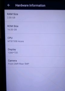 Lenovo Calling Tab-  Slim