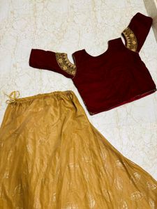 🥳🎉Meroon Lehanga Choli....