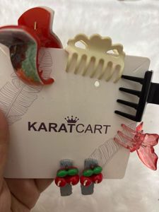 Hair Clip &amp; Scrunchie Set