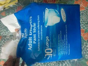 Apollo Adult Diapers - Large