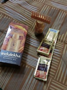 Indulekha  Oil And Shapoo In Good Condition