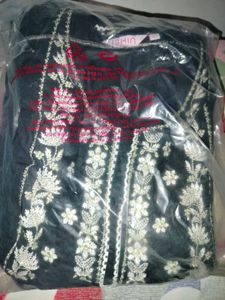 Elegant Ishin Black Kurta Set