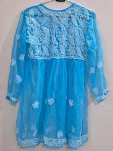 Chikankari Embroidered Tunic