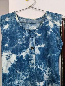 Denim Sleeveless Dress