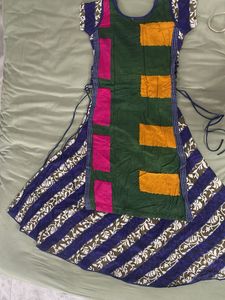 Colorful Patchwork Dress
