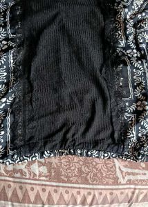 Paisley Print Bomber Top