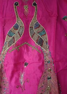 Silk Suit- Rani Pink Color