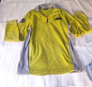 Yellow Fleece Pullover