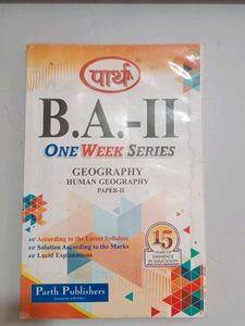 BA II ONE WEEK SERIES