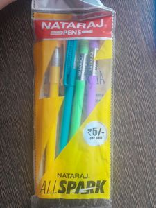Nataraj All Spark Pen 4 Pcs