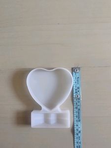 heart shape silicone resin mould