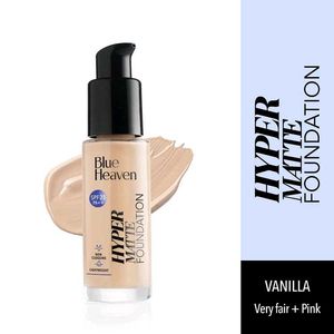 Blue Heaven Hyper Matte Foundation for Face Makeup