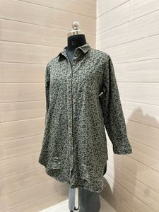 Leopard print DesignOVERSIZED shirt