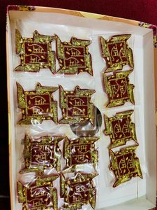 Haldi Kumkum Set With Ganpati Bappa New Wdt Tag