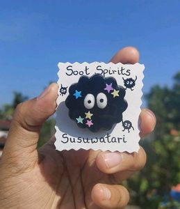 Ghibli Soot Spirit Pin 🖤