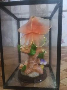 Elegant Fairy Showpiece in a Glass Display Box.