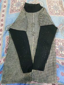 Houndstooth Top