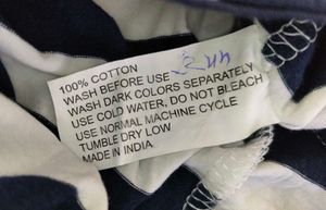 ⚓️Navy &amp; White Striped Dolman Sleeve Top ⚓️