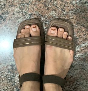 Brown Strappy Sandals