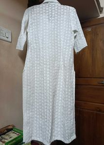 WHITE KURTA