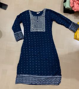 Price Reduced Blue Kurta For Women